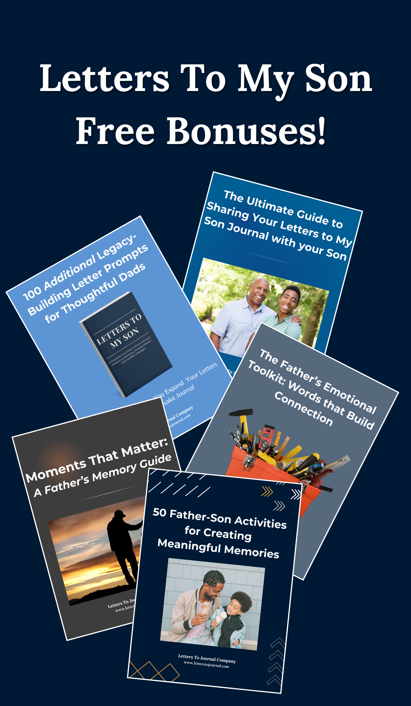 Letters to My Son - A Keepsake Journal for Fathers and Sons