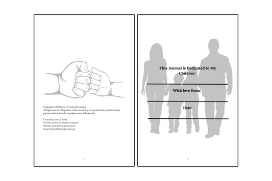 Letters to My Children - A Keepsake Journal for Parents and Children