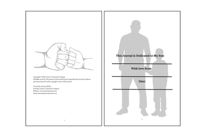 Letters to My Son - A Keepsake Journal for Fathers and Sons